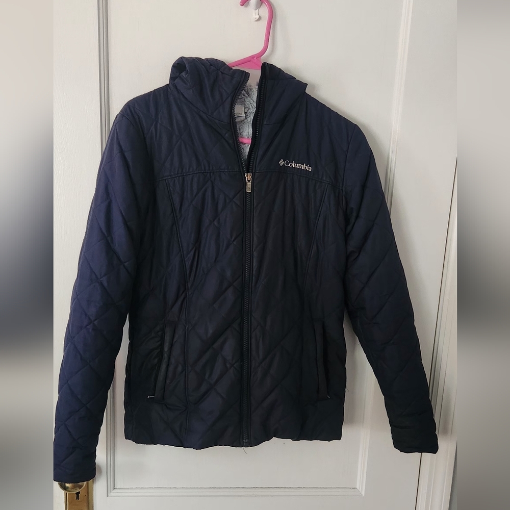 Columbia Down Hooded Winter Jacket